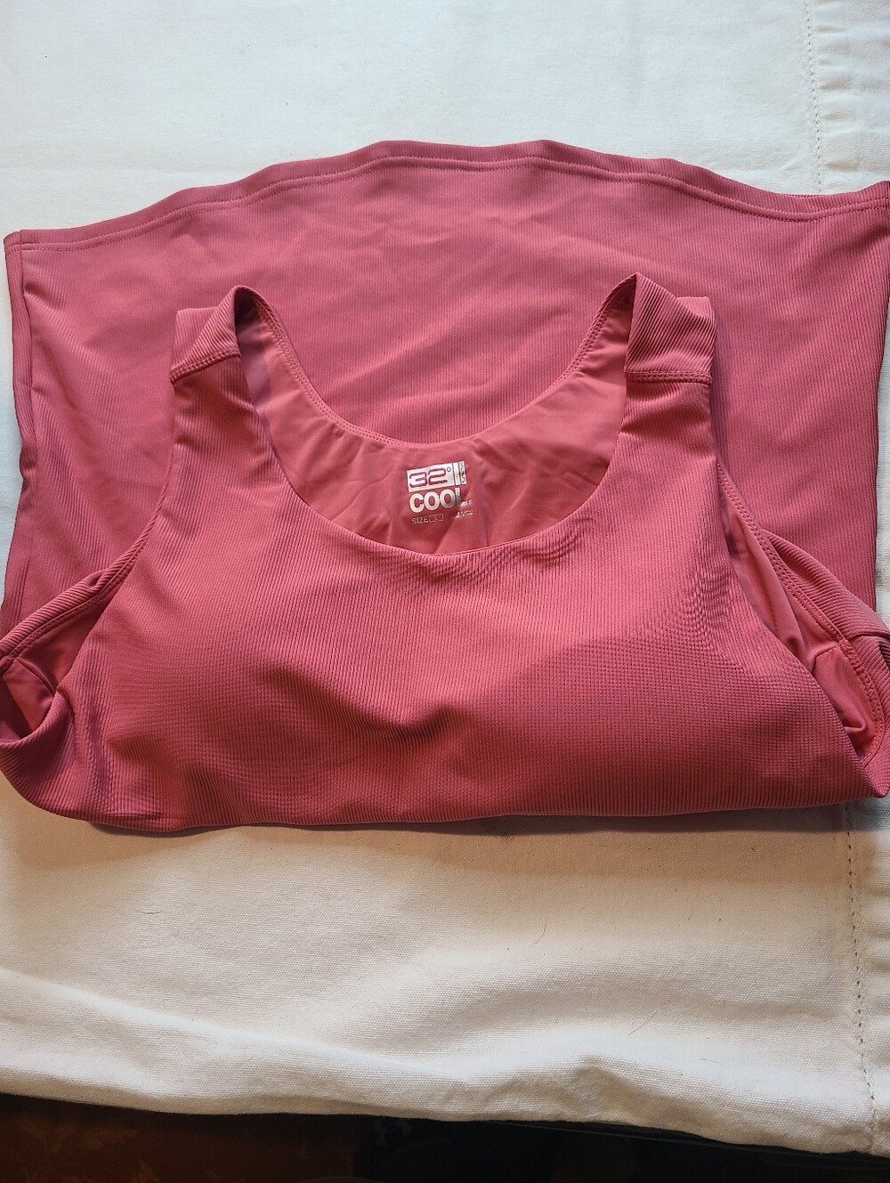 Everyday Scoop Neck Tank Top in Dusty Rose